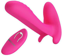 Pretty Love Vibrator pentru cupluri cu Telecomandă Telecomandă pentru masaj pentru cupluri BI-014850W-1 Roz