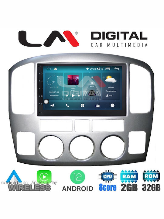 LM Digital Автомобилна Аудио Система (Блутут/USB/WiFi/GPS/Apple-Carplay/Android-Auto) с Тъчскрийн 6.8"