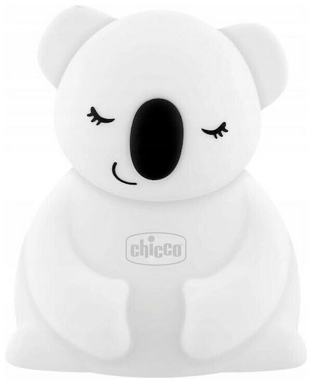 Chicco LED Kinder Dekorative Lampe Koala Weiß