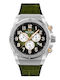 TW Steel Ace Genesis Limited Edition Ceas Barbati 44mm Cronograf Baterie cu Curea din Piele Verdetă