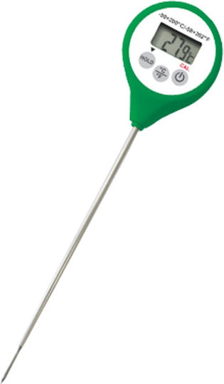 Allafrance Electronical Cooking Thermometer with Probe -50°C / +200°C Green
