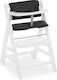 Hauck Beta Highchair & Fabric Seat White