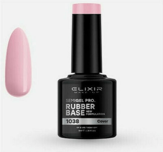 Elixir Semigel Pro 1038 Grundierung für Gel-Nagellacke Gummi 8ml 1038