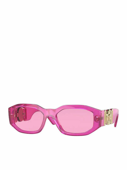 Versace Unisex Ochelari de soare cu Roz Cadru ș...