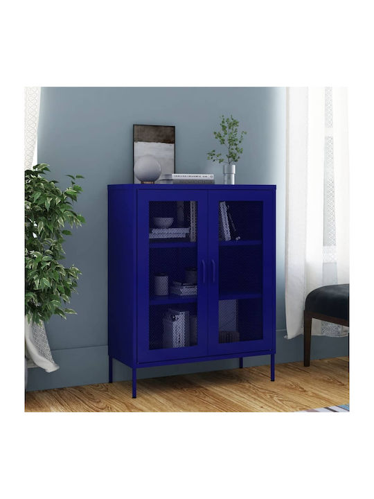 Шкаф Офис Navy Blue 80x35x101.5см