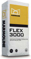 Marmoline Flex 3000 Κόλλα Πλακιδίων Λευκή 25kg