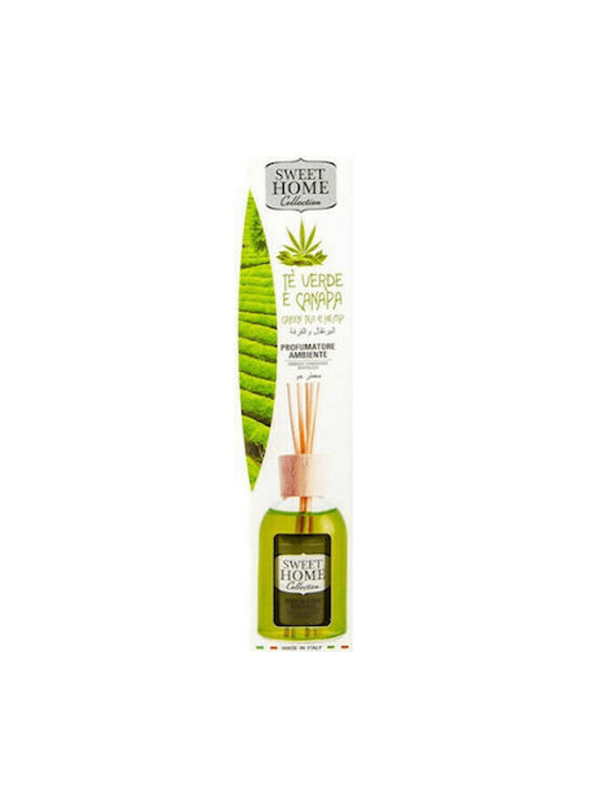 Sweet Home Collection Diffuser με Άρωμα Green Tea 100ml