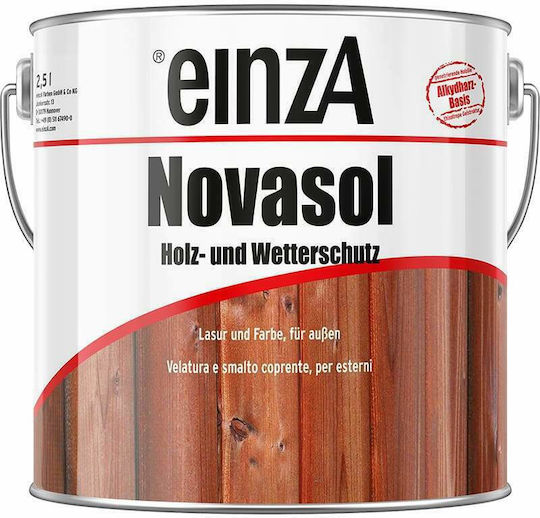 Einza Novasol Lasur Weiß Matt 1Es