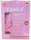 Famex Disposable Protective Mask FFP2 NR XXS Ki...