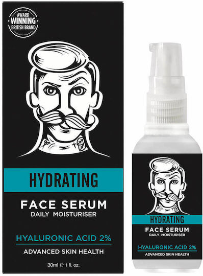 Barber Pro Hydrating Acid 2% Anti-Aging Serum Gesicht mit Niacinamid & Hyaluronsäure 30ml