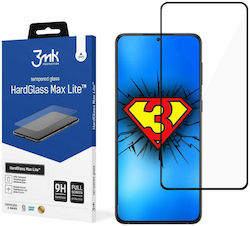 3MK HardGlass Max Lite Черен (Galaxy S22+ 5G) 3MK HardGlass Max Lite Черен (Galaxy S22+ 5G)