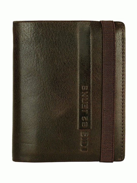 Leder Herren Geldbörse Klassisch mit RFID Braun