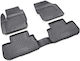 Novline Σετ Μπροστινά και Πίσω Πατάκια 4τμχ Τύπου Σκαφάκι για Land Rover Freelander 2007-2013 Μαύρα