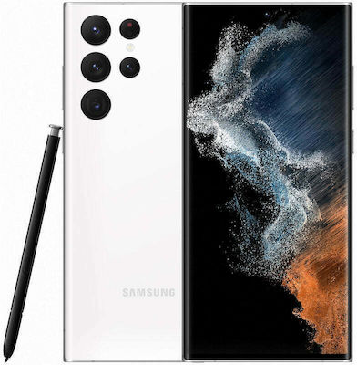 Samsung Galaxy S22 Ultra 5G Dual SIM (12GB/256GB) Phantom White