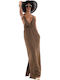 Summer Maxi Dress Brown