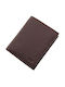 RCM Men's Leather Wallet Brown