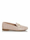 Δερμάτινα Γυναικεία Loafers NUDE