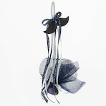 Christening Favor with Decorative Item Μουστάκι made of Fabric