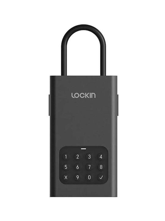 Κλειδοθήκη Τοίχου Μεταλλική Lokin Με Πληκτρολόγιο, Bluetooth, Αδιάβροχη Ipx5 με Συνδυασμό 9.5x5.5x15.5cm