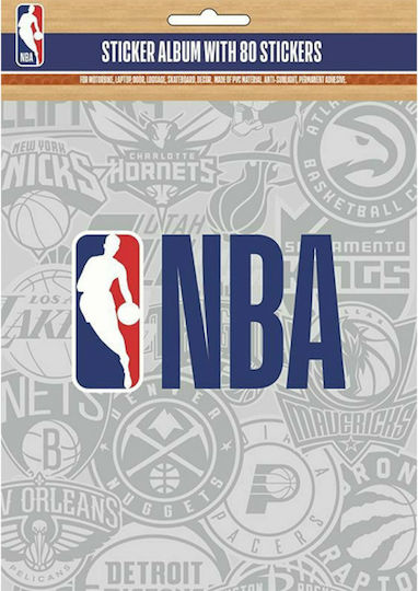 Back Me Up Αυτοκόλλητα NBA 80τμχ