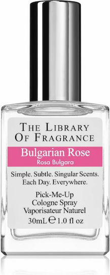 The Library Of Fragrance Library Fragrance Bulgarian Rose Eau de Cologne 30ml