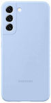 Samsung Silicone Cover Umschlag Rückseite Silikon Sky Blue (Galaxy S22+ 5G) EF-PS906TLEGWW