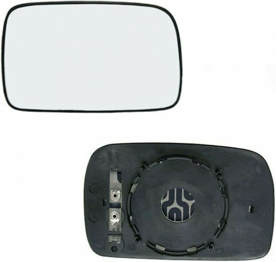 Carner Καθρέπτης Δεξιός για VW Polo 1994-1999 Μηχανικός με Ντίζες Βαφόμενος 1τμχ