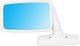 Autoline Car Left Side Mirror External Mirror Bipolar White 1pc