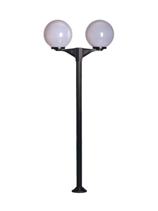 Elvhx Elvhx Außenstehlampen LED Beitrag mit Warmes Weiß Licht Schwarz