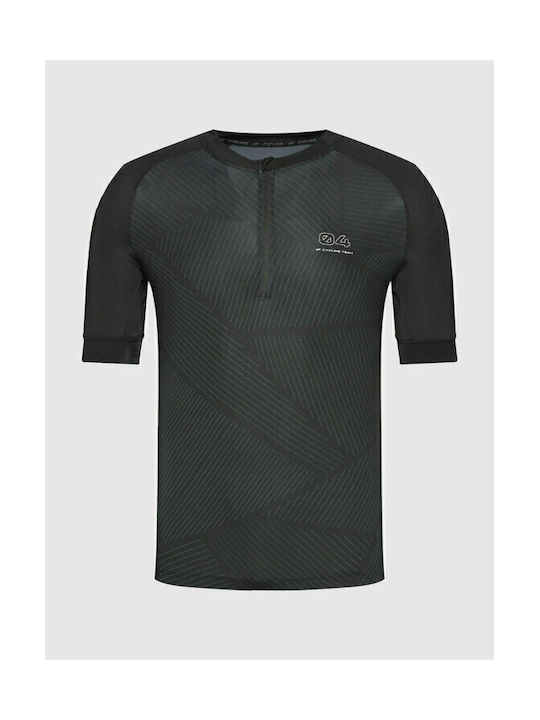 4F Cycling Kurze Ärmel Radtrikot Schwarz