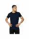 4F Tricou sportiv pentru bărbați cu mâneci scurte Albastru marin