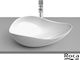 Roca Fineceramic Ceramic Vessel Sink 54x37.5cm White