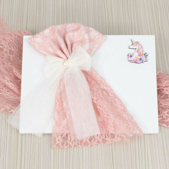 Papillon Kids Handgefertigtes Einhorn Gästebuch mit Thema aus Pappe