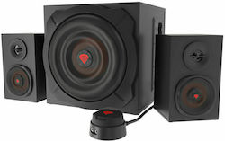 Genesis Helium 610BT 2.1 Speakers with Bluetooth 60W Black