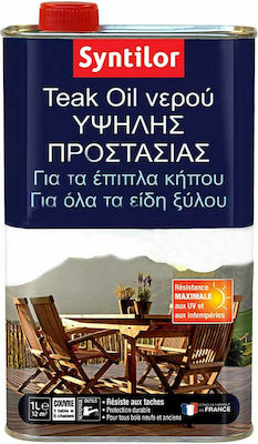 Syntilor Huile Ultra Protect Ulei de teak Apă Tecă Satin 1lt