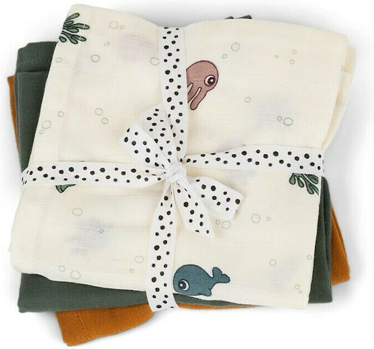 Done by Deer Swaddle Blanket 70x70cm 3 Pieces Done by Deer Swaddle Blanket 70x70cm 3 Pieces