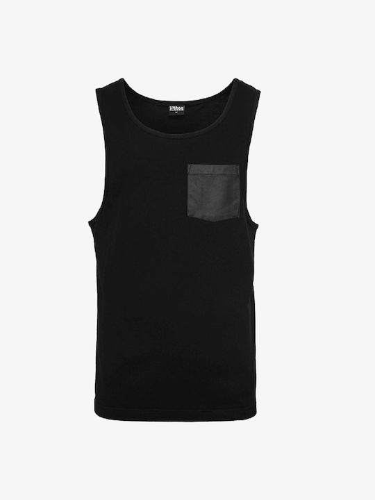 Urban Classics Men's Sleeveless Blouse Black