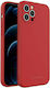 Wozinsky Color Back Cover Σιλικόνης Κόκκινο (iP...