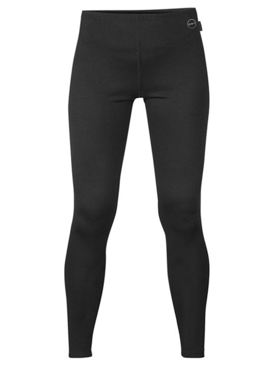 GSA Long Johns Light Weight Thermal Γυναικείο Ισοθερμικό Παντελόνι Μαύρο