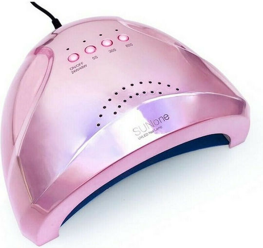 SUN ONE UV 1 Nail Polish Curing Lamp UV / LED 48W Pink