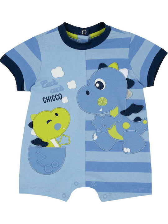 Chicco Babystrampler Kurzärmelig Hellblau