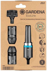 Gardena Ecoline Basic Equipment Σετ Εκτοξευτήρα Νερού με Ταχυσυνδέσμους 2 Λειτουργιών Gardena Ecoline Basic Equipment Σετ Εκτοξευτήρα Νερού με Ταχυσυνδέσμους 2 Λειτουργιών