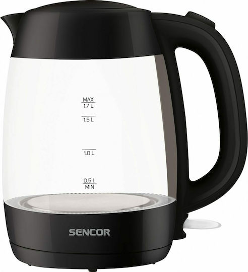 Sencor Βραστήρας 1.7lt 2200W Μαύρος