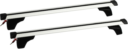 G3 G3 Aluminum Car Roof Bars Pacific Airflow 127cm for Mercedes-Benz B Class 5D Set with Roof Rack Legs