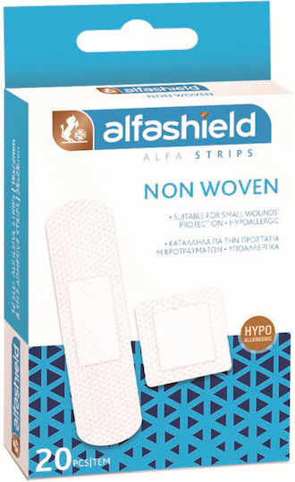 Karabinis Medical Alfashield Alfa Strips Non woven 20pcs