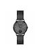 Versus by Versace Uhr mit Schwarz Metallarmband