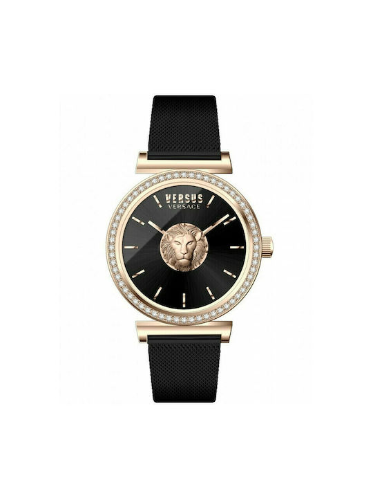 Versus by Versace Watch with Black Metal Bracelet