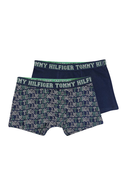 Tommy Hilfiger Παιδικό Σετ με Μποξεράκια Μπλε 2τμχ