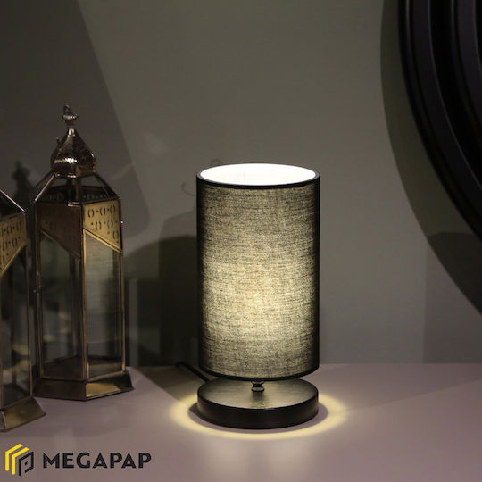Megapap Winkler Πορτατίφ με Μαύρο Καπέλο και Μαύρη Βάση