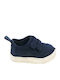 Kids Sneakers with Scratch Navy Blue